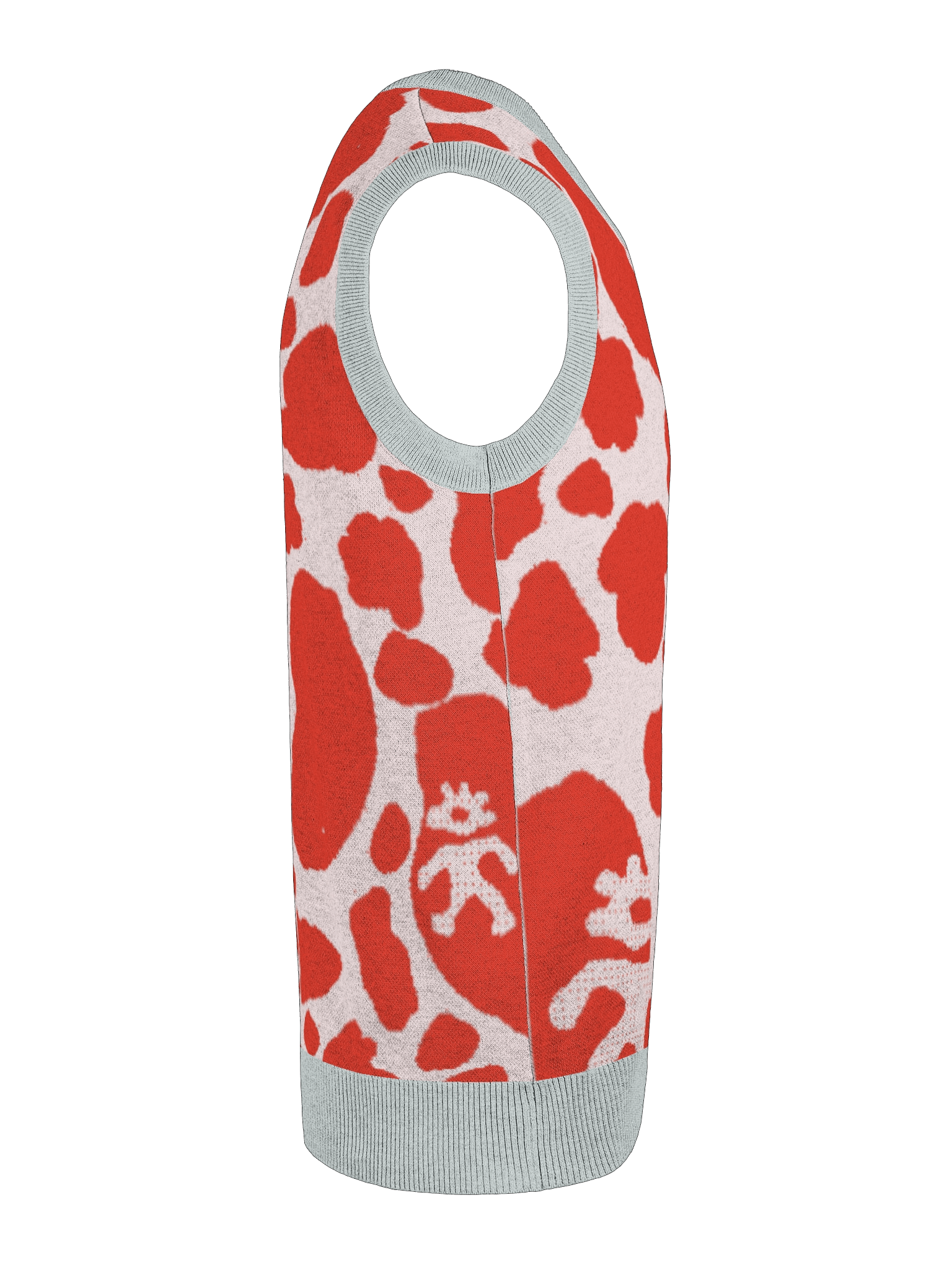 BLVD Sweater Vest Red Lollipop product image (5)