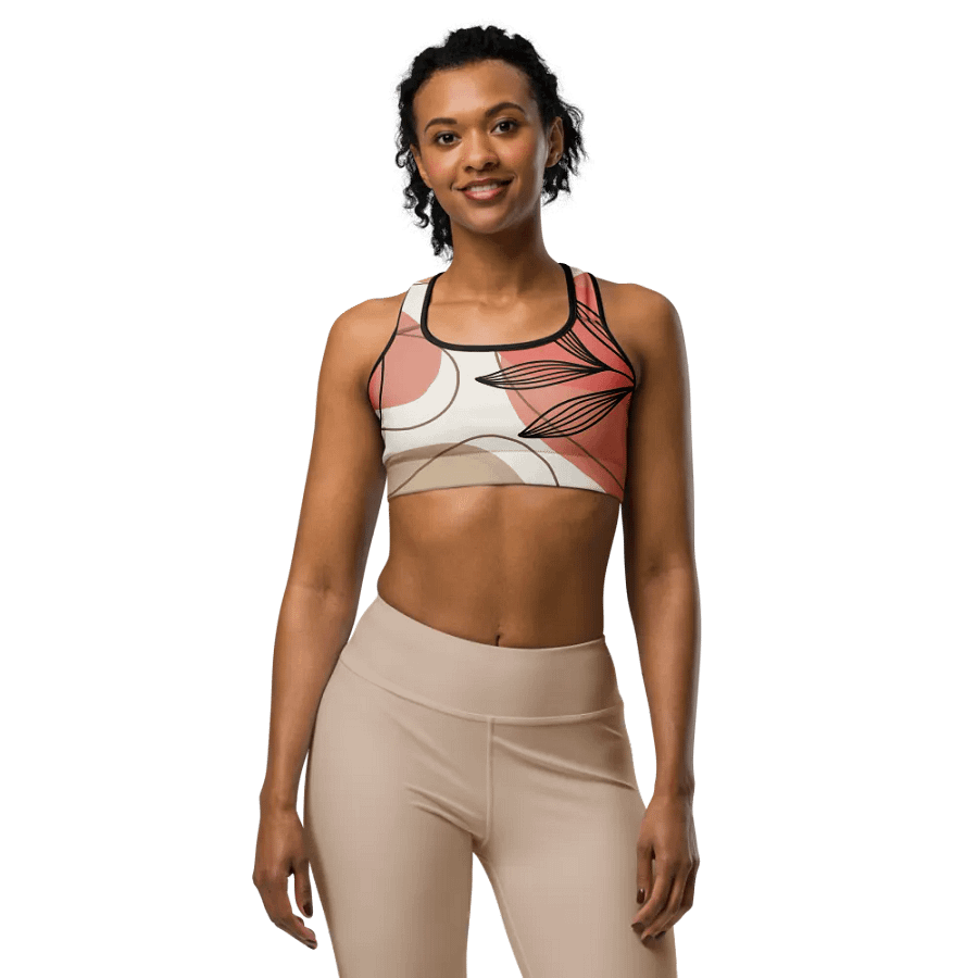 Botanical Bliss All-Over Sports Bra product image (1)