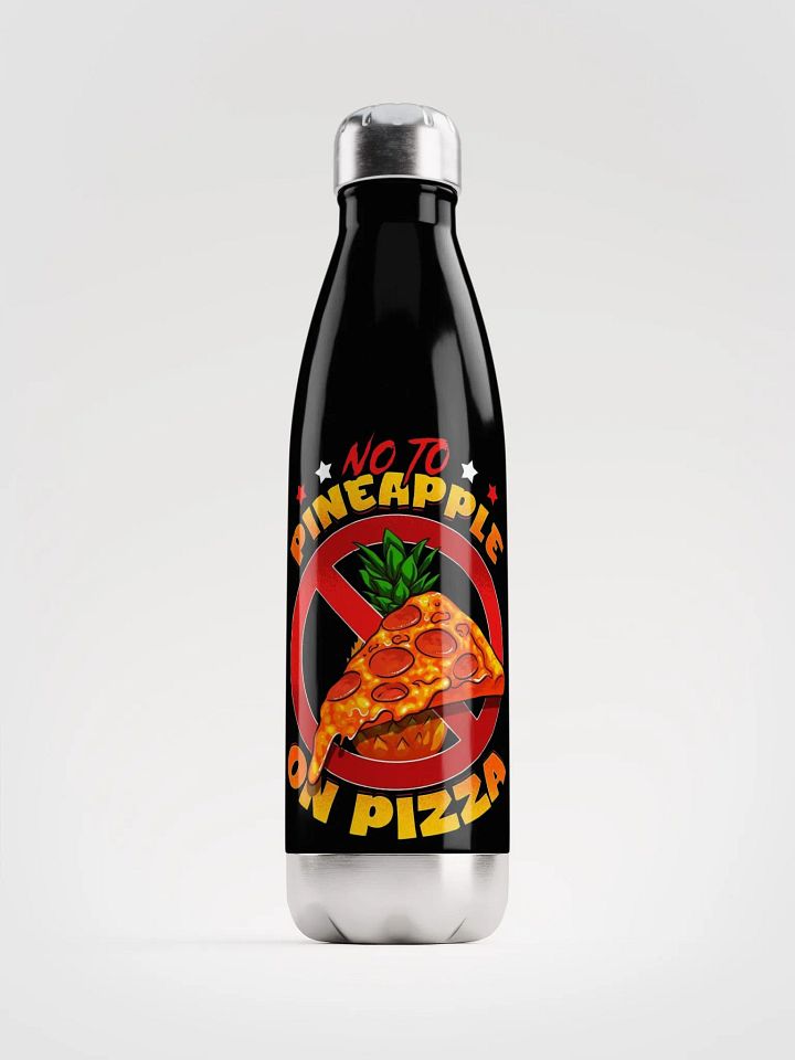 Pineapple Pizza Stainless Steel Water Bottle product image (1)