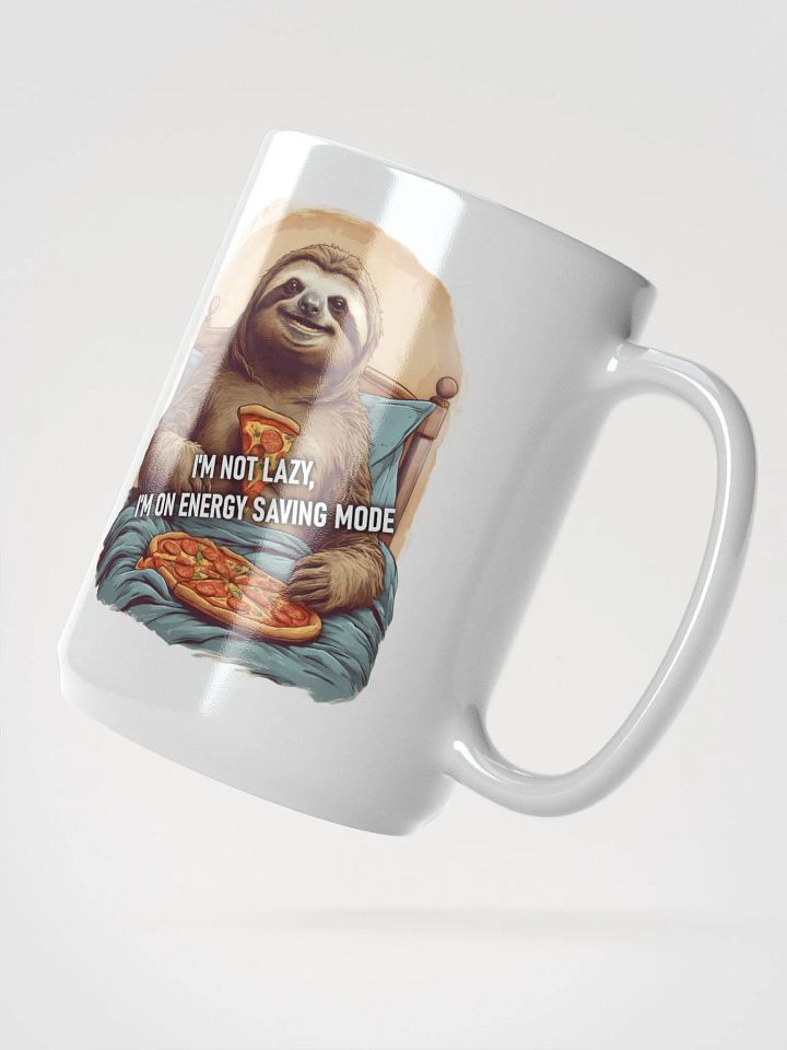 Blissful Sloth White Glossy Mug product image (2)