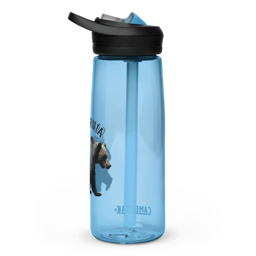 California Bear Pine Trees Sports Water Bottle product image (3)