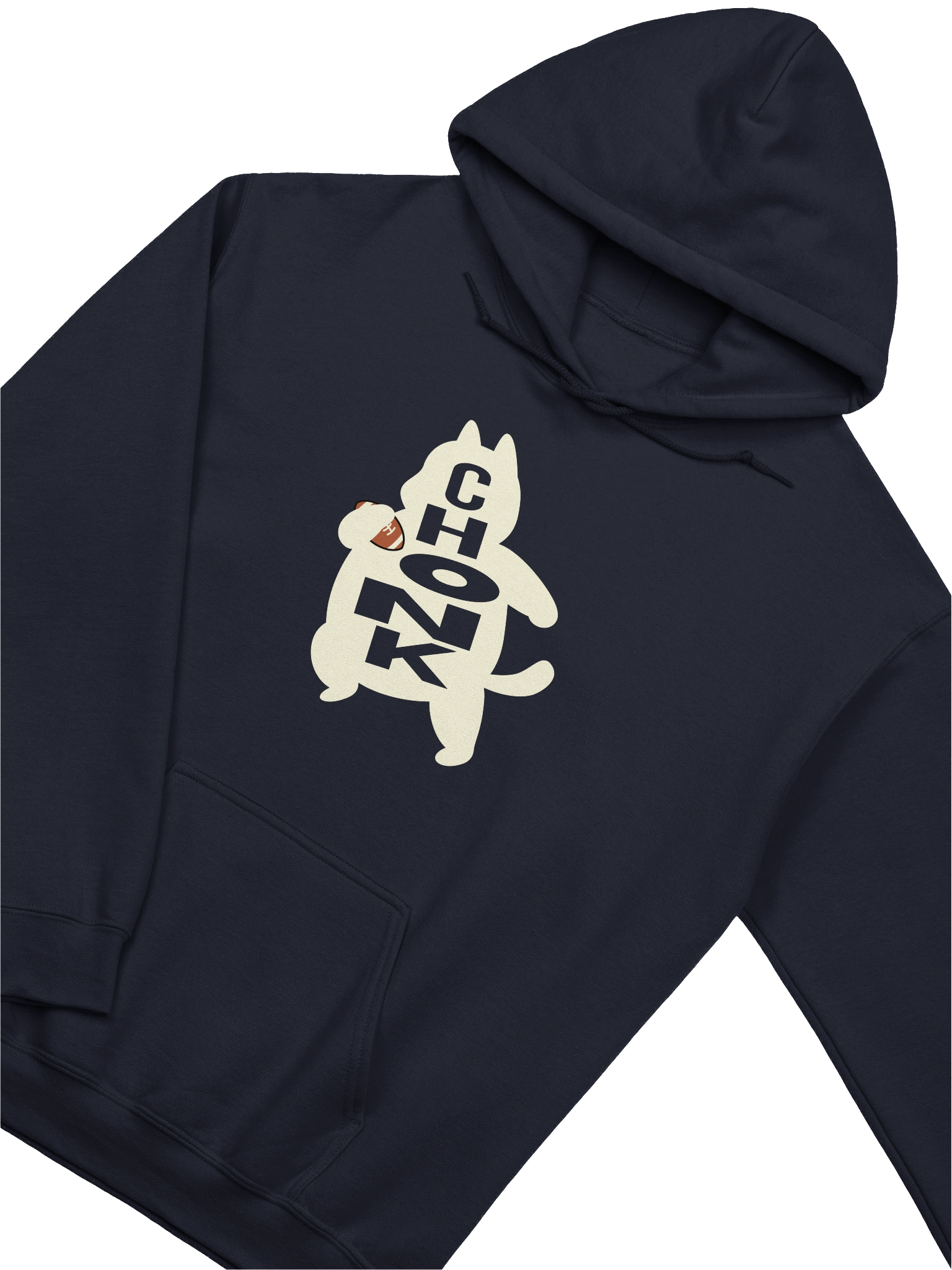 American Football Chonk Cat 1 - Unisex Adult Hoodie product image (3)