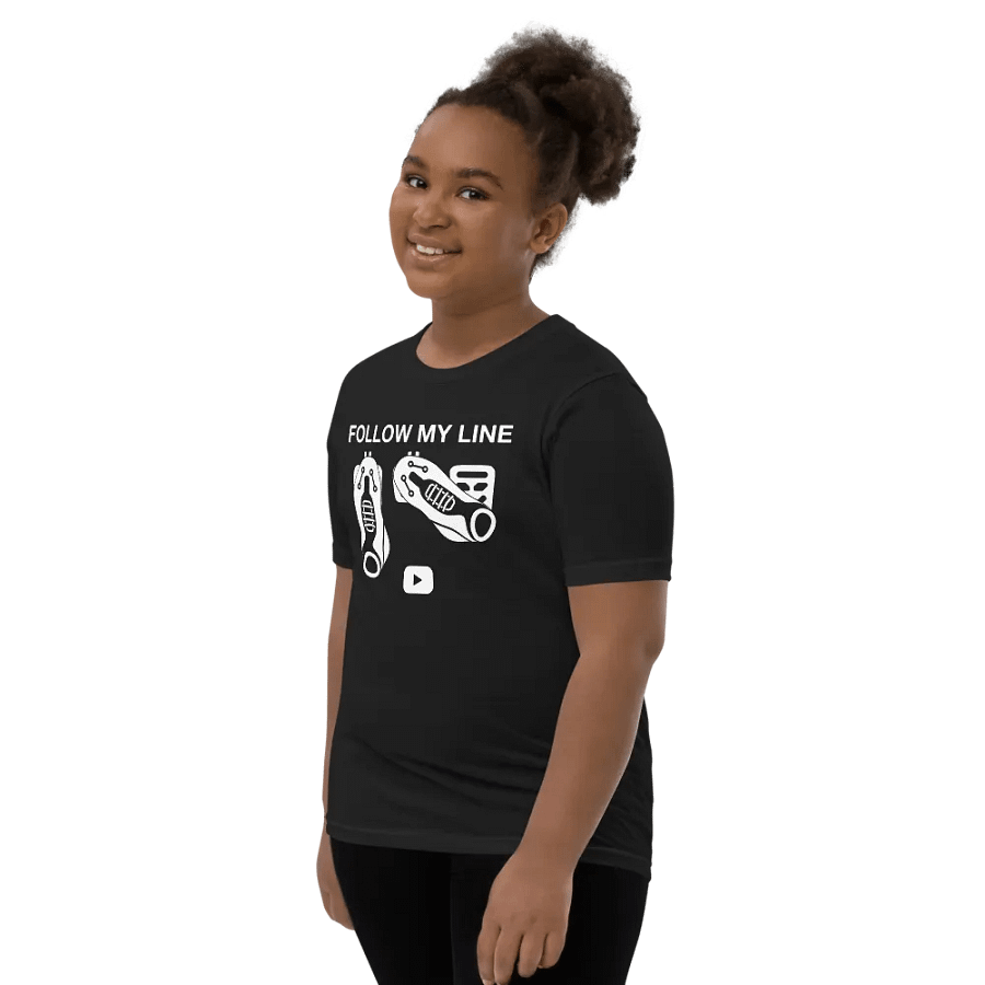 Follow My Line Youth Logo T-Shirt product image (15)