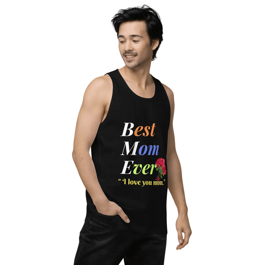 Best Mom Ever Cotton Heritage Men's Premium Tank product image (3)