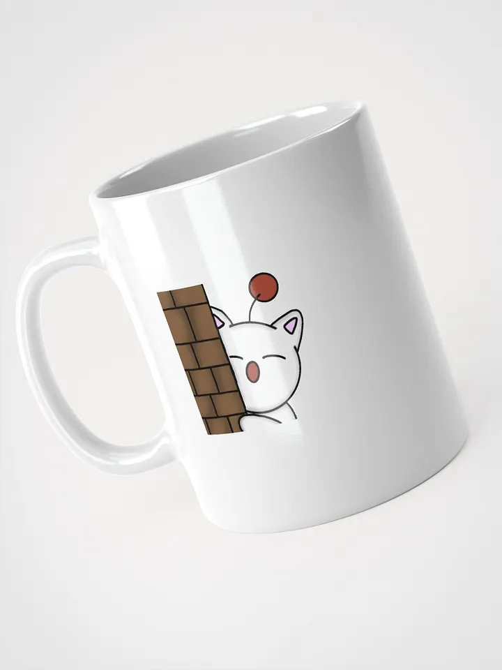 moogle peek white mug product image (2)