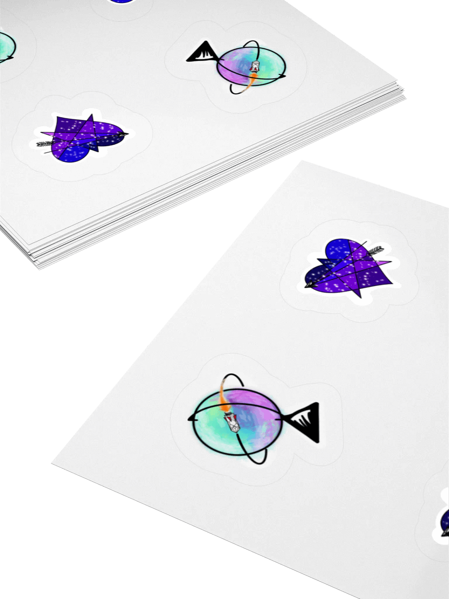 'Stars, Scenery, and Us' EP Tiny Sticker Set product image (4)
