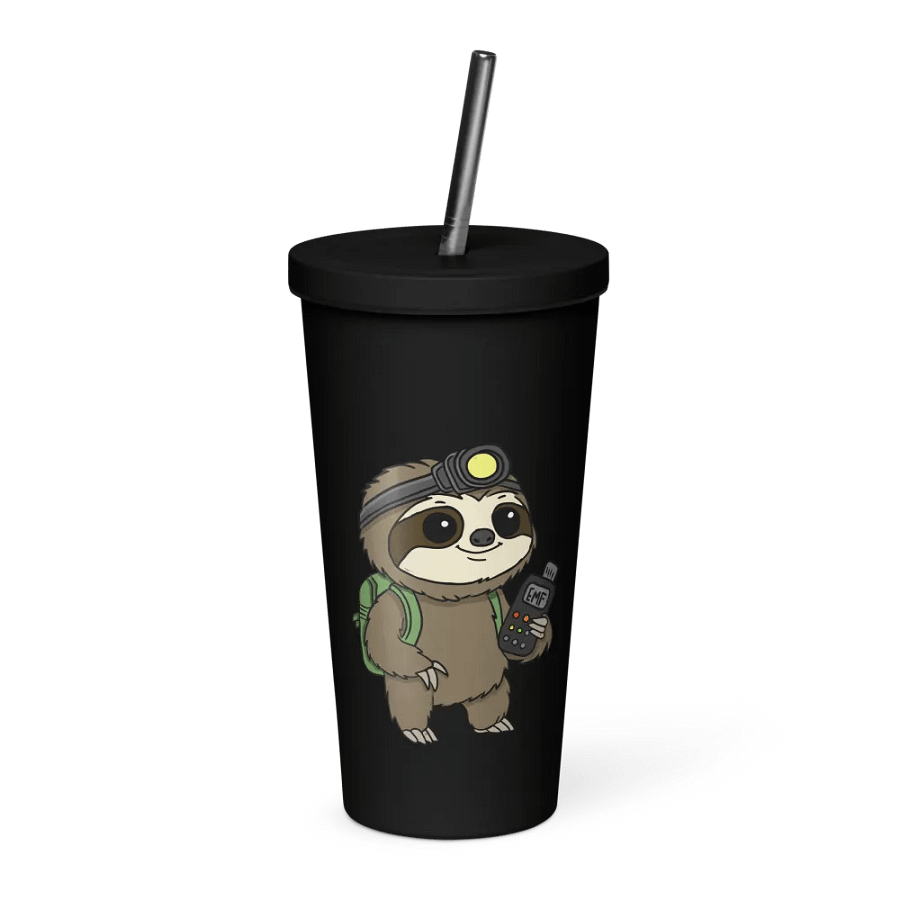 Insulated Tumbler with a Straw - Emf product image (1)