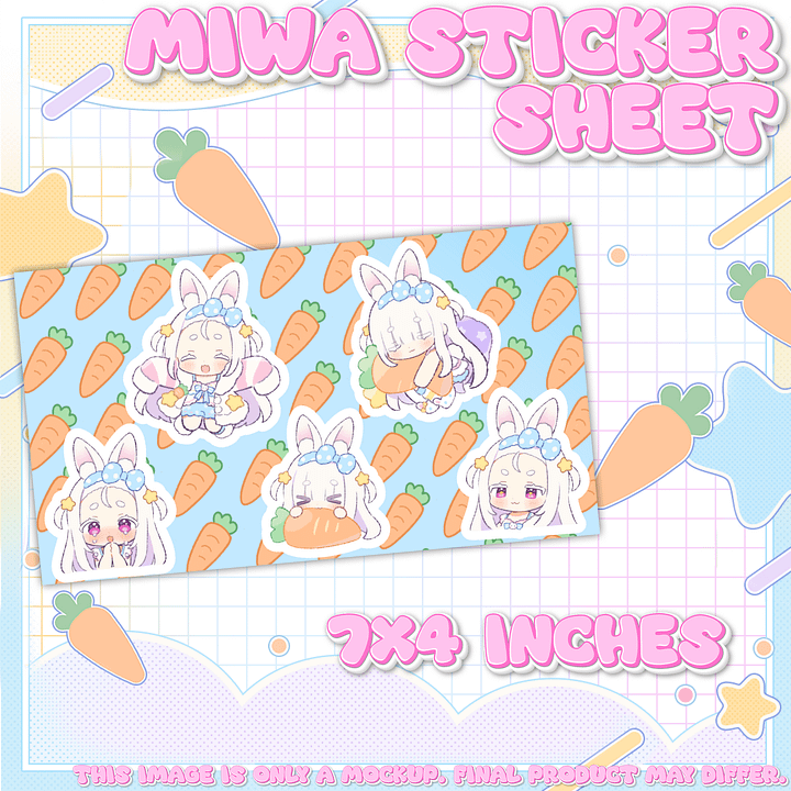 Miwa Sticker Sheet product image (1)