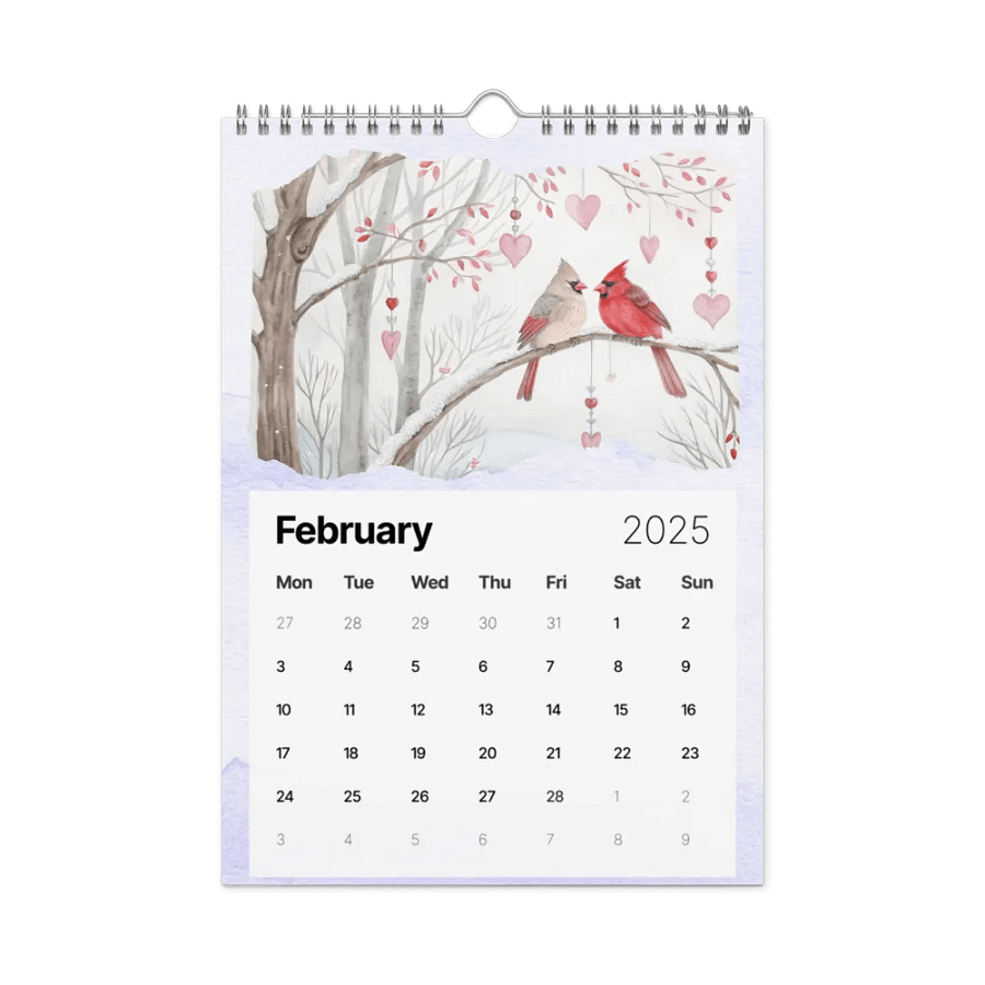 WATERCOLOR SEASONAL SCENES WALL CALENDAR 2025 product image (5)
