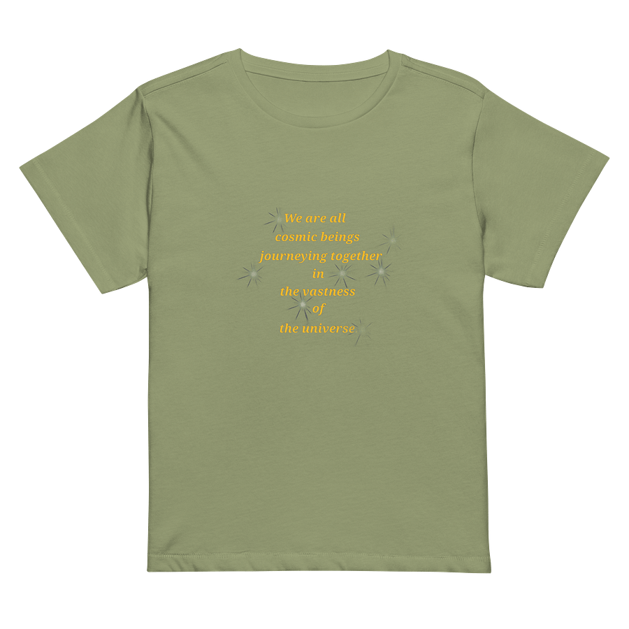 Cosmic Journey Women's High-Waisted Tee product image (2)