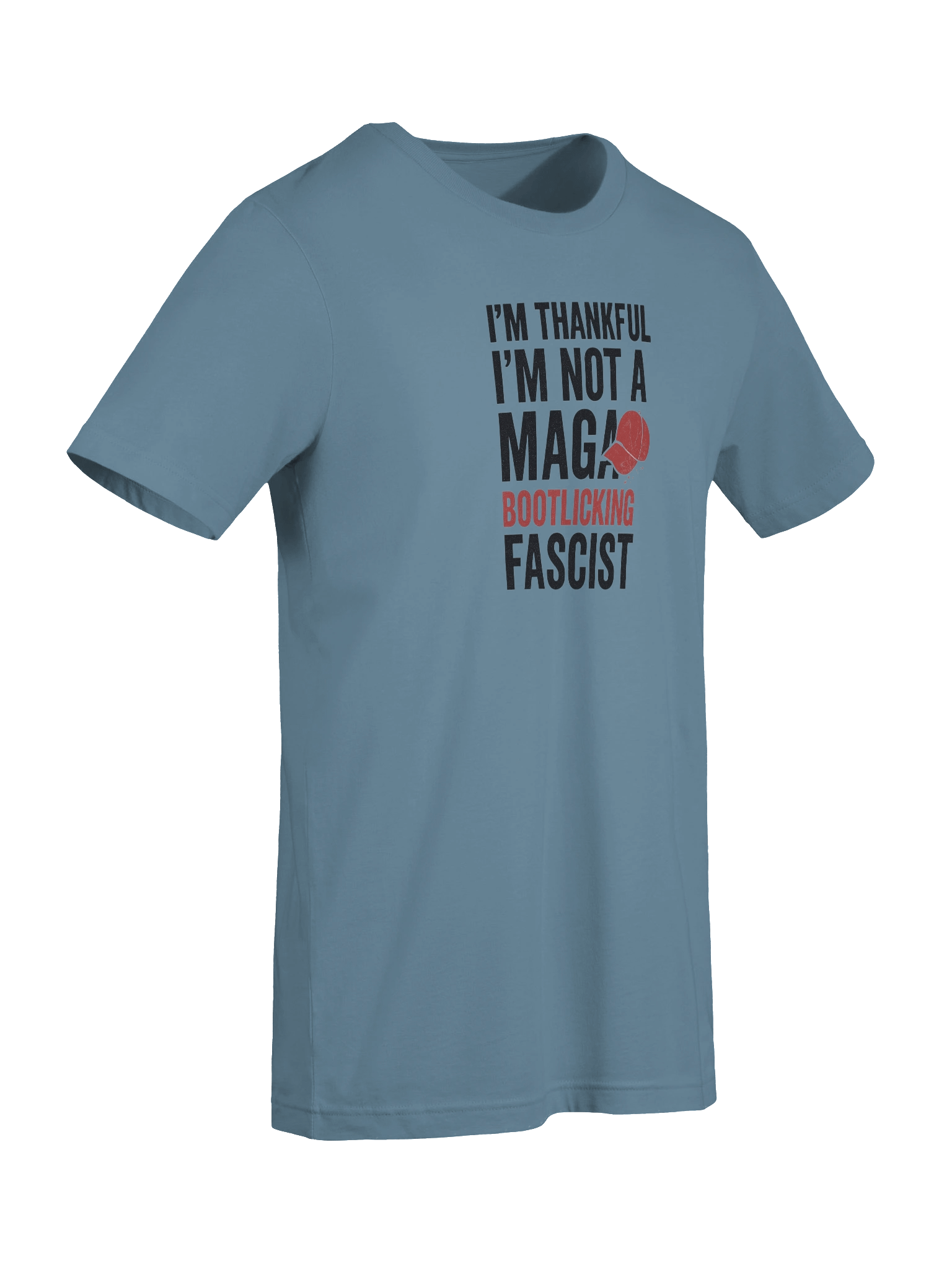 Anti-MAGA Statement Cap T-Shirt product image (77)