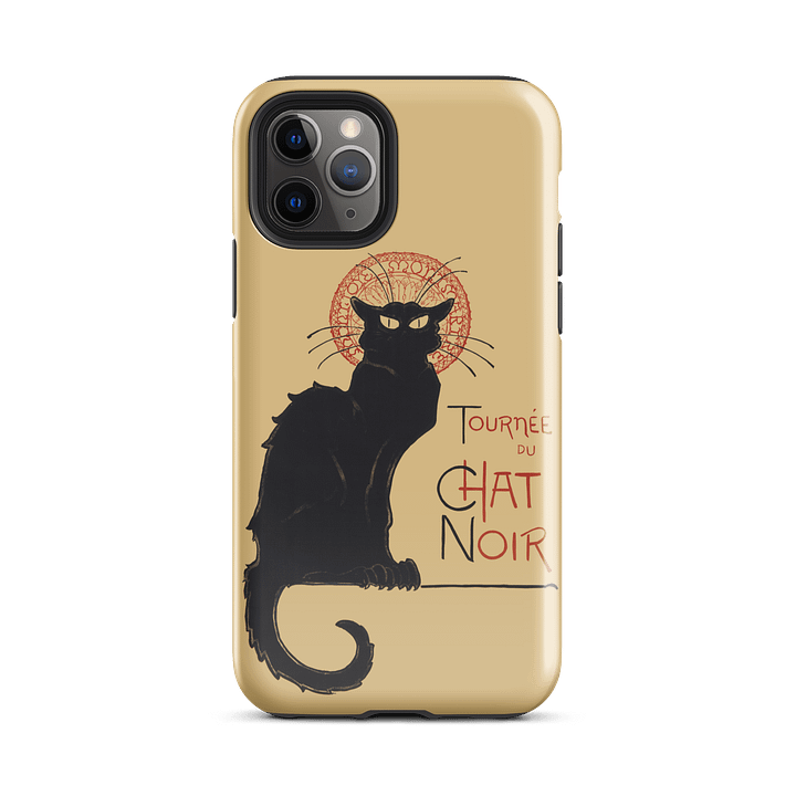 Le Chat Noir Minimal Cat iPhone® Tough Case product image (57)