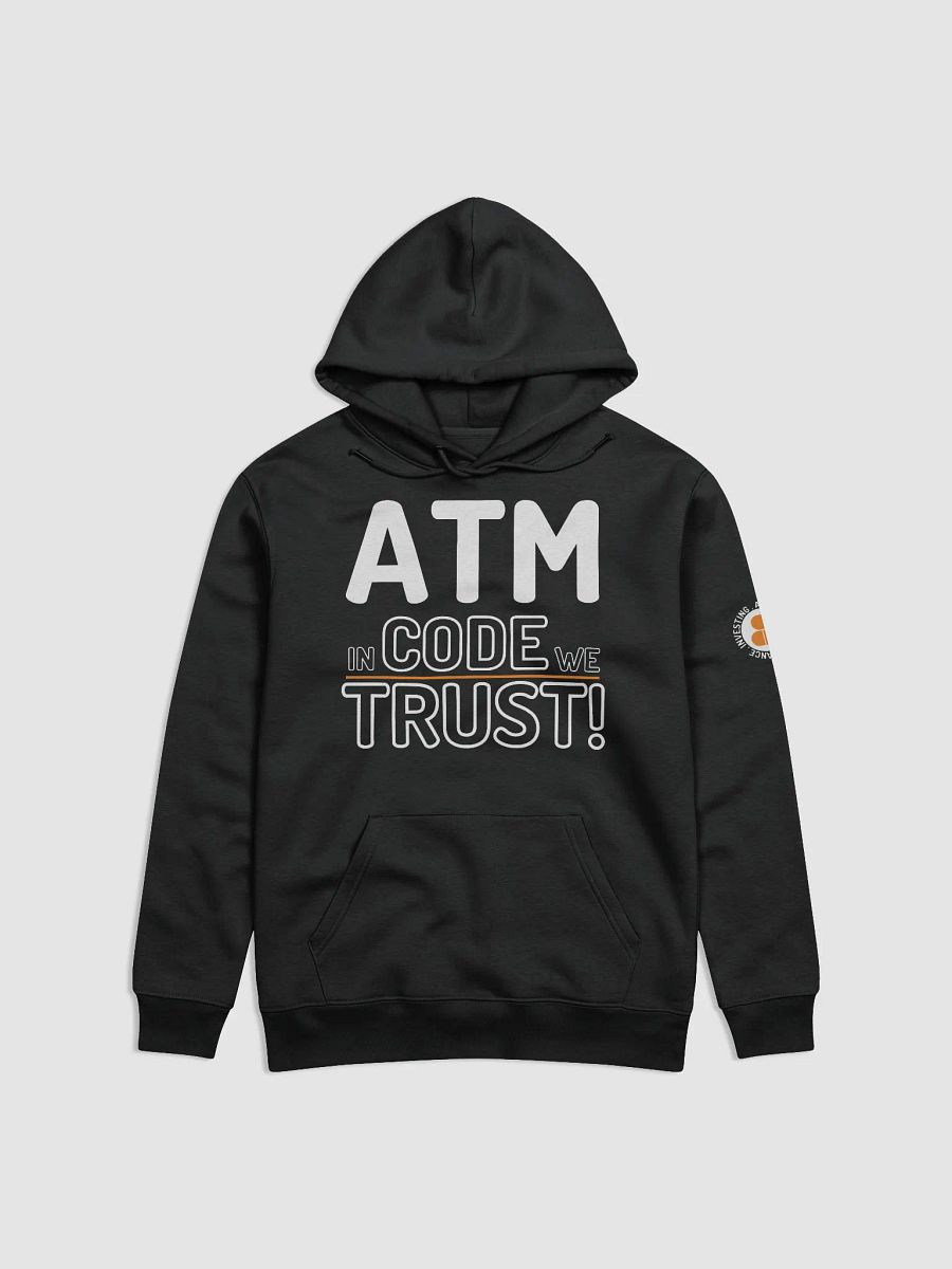 ATM in code we trust heavy hoodie product image (2)