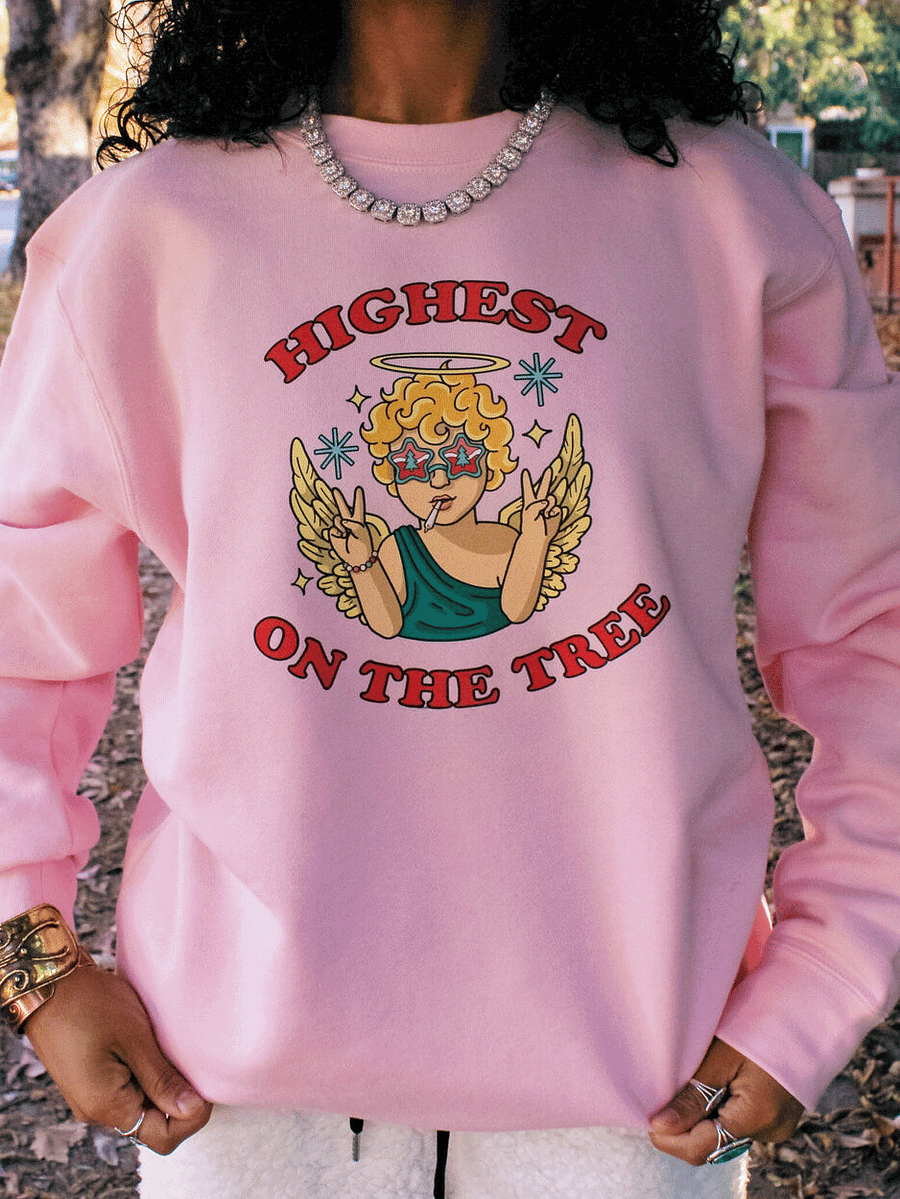 Peaceful Angel Crewneck Sweatshirt product image (4)