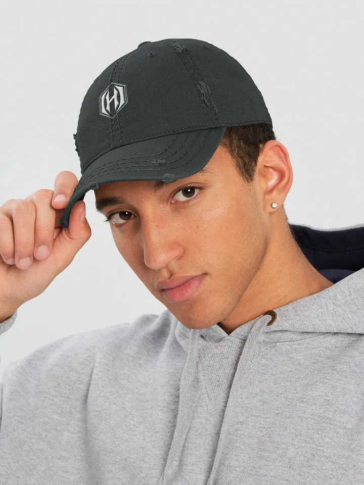Heretic Logo Distressed Hat product image (1)