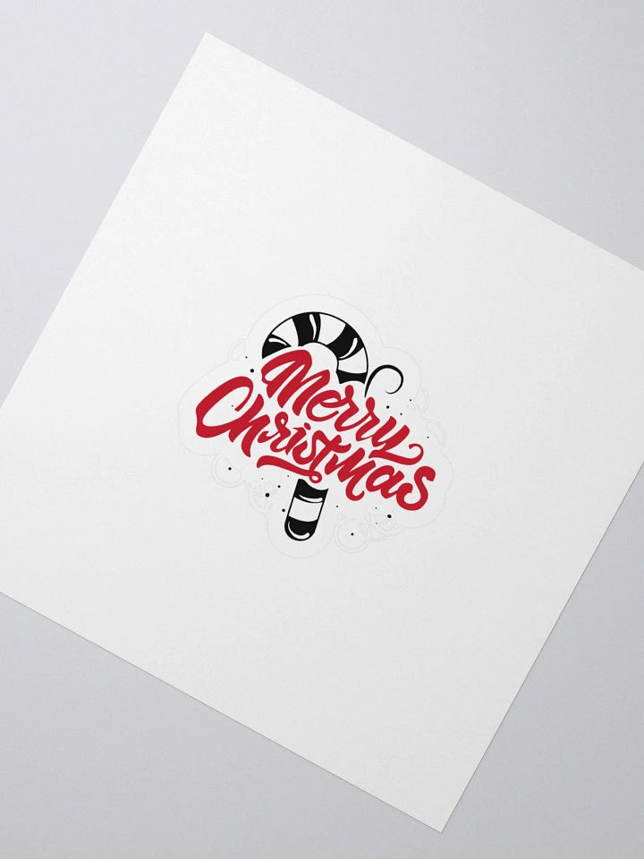 Merry Christmas Premium Sticker product image (2)