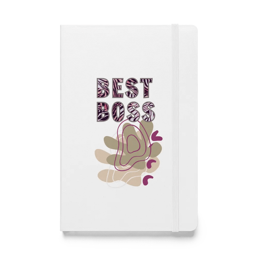 Boss Vibes Hardcover Notebook for boss colleague friend mom dad product image (1)
