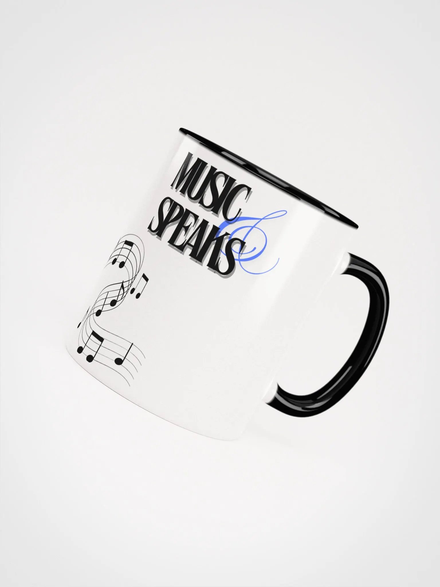 Musical Notes Mug: Where Words Fail, Music Speaks product image (4)