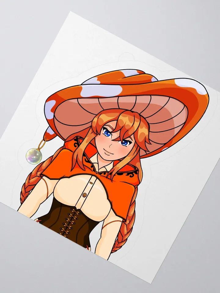 Mystical Mushroom Maiden Stickers product image (2)