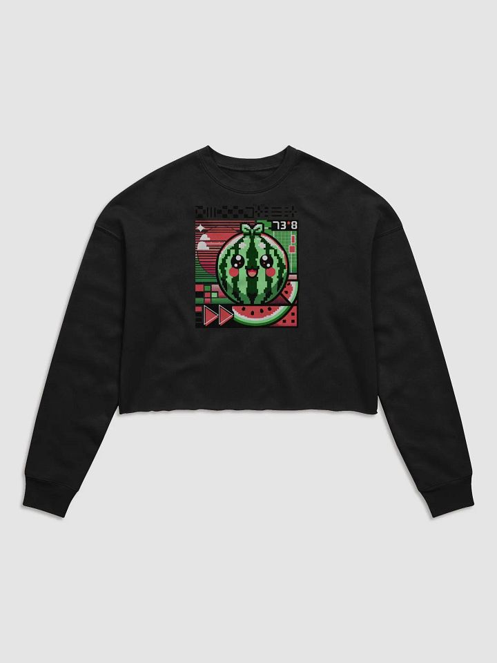 Anime Melon Long Sleeve Crop Top product image (2)