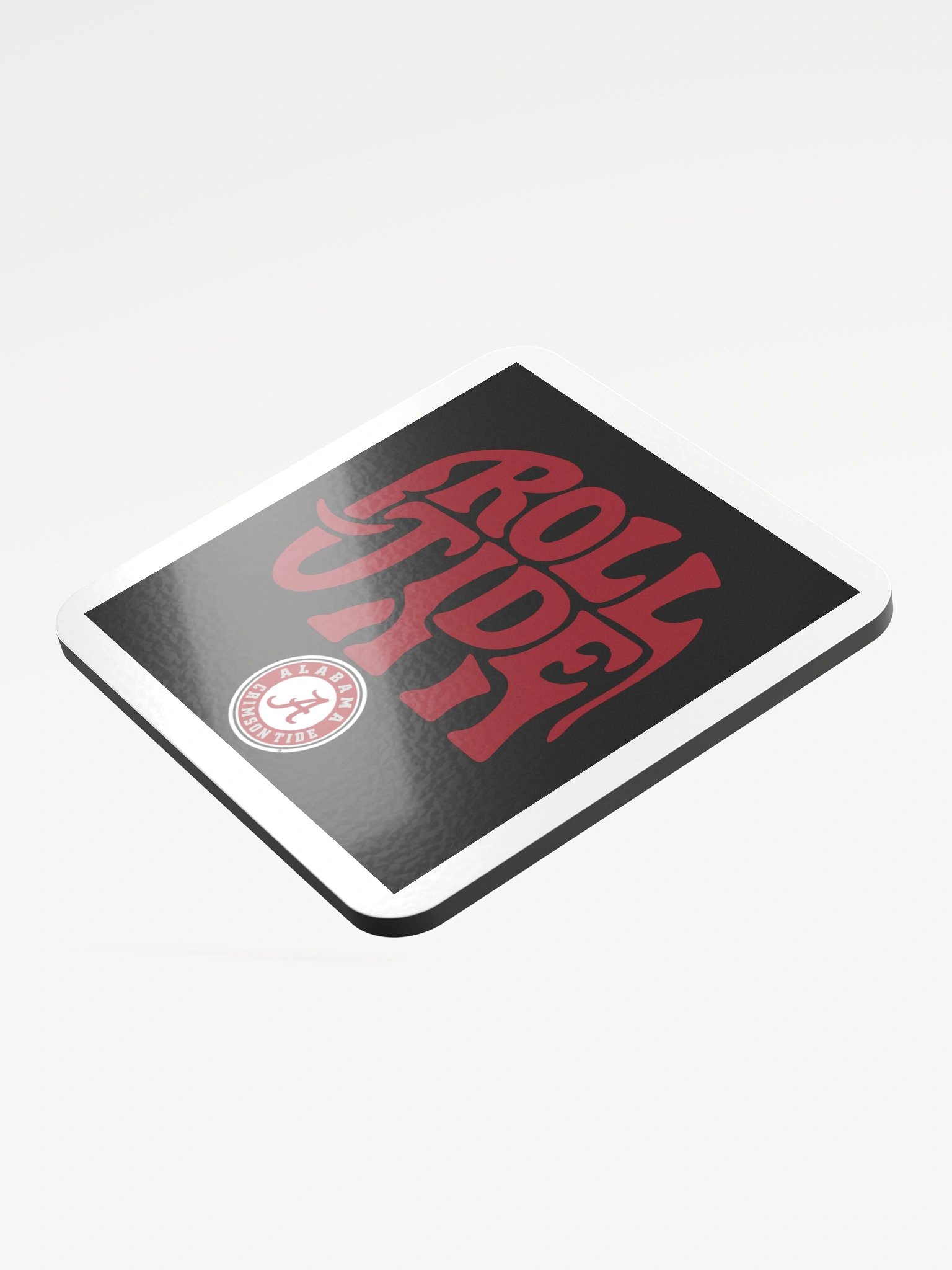 Crimson Tide Emblem Cork Coaster product image (3)