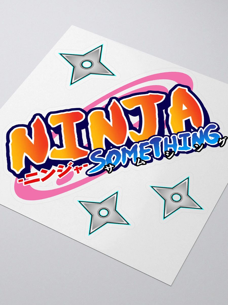 Ninja Something Sticker Set product image (8)