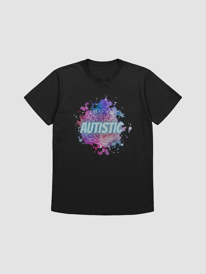 Autistic Paint Splatter Brain Super Soft Shirt product image (8)
