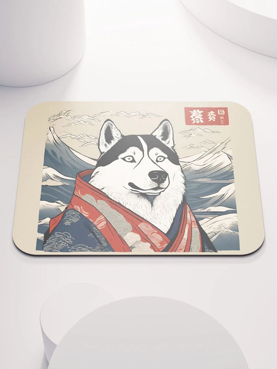 Funny Husky Oriental Mouse Pad product image (3)