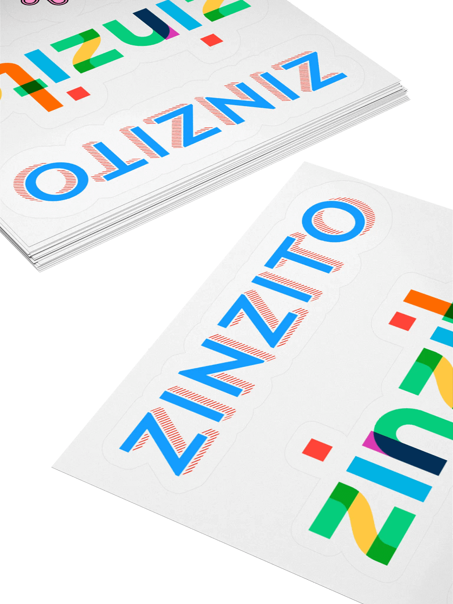 Zinzito balek • Middle Finger Edition Stickers Set product image (4)