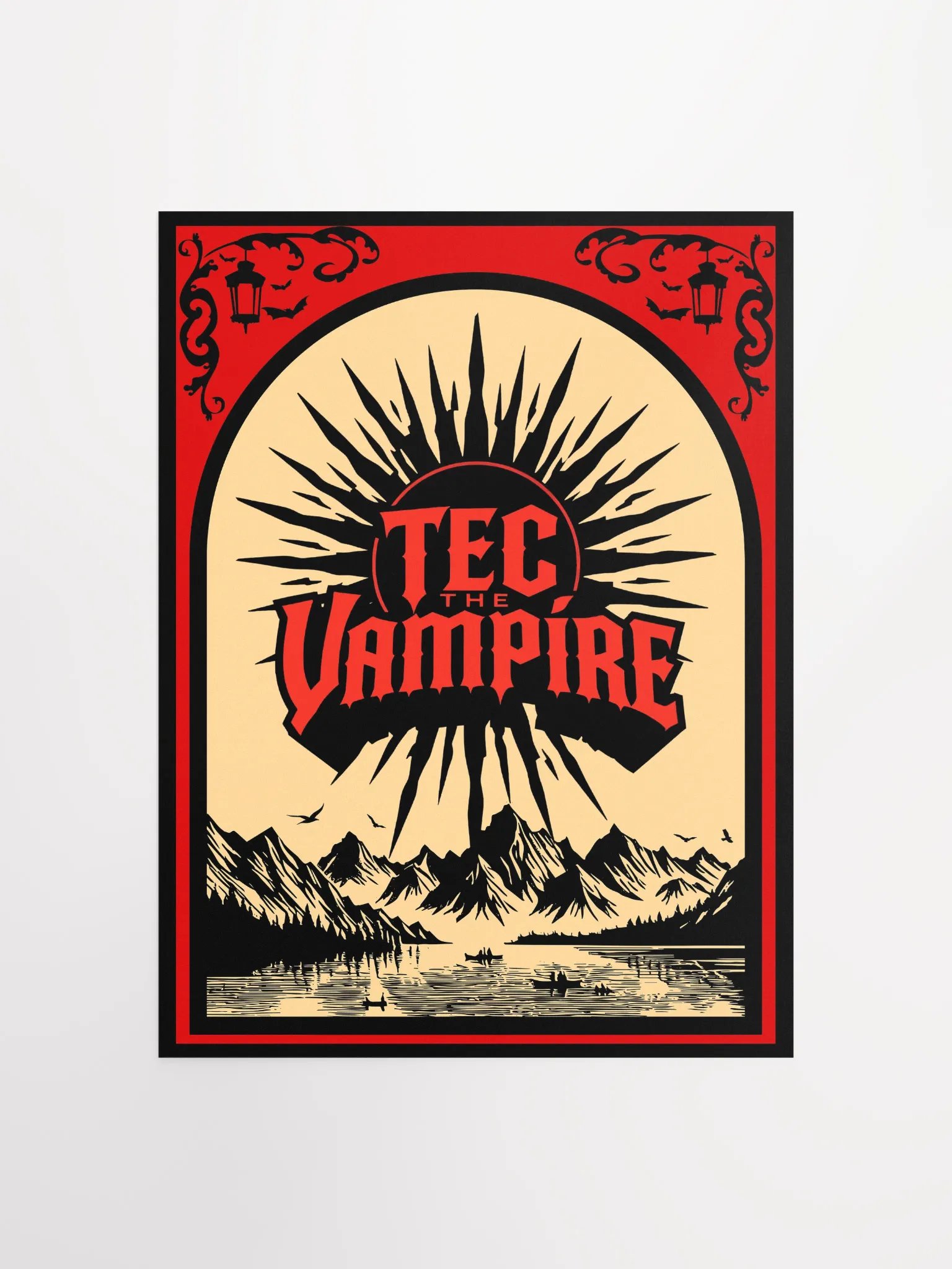 Dark Sunburst Poster product image (1)