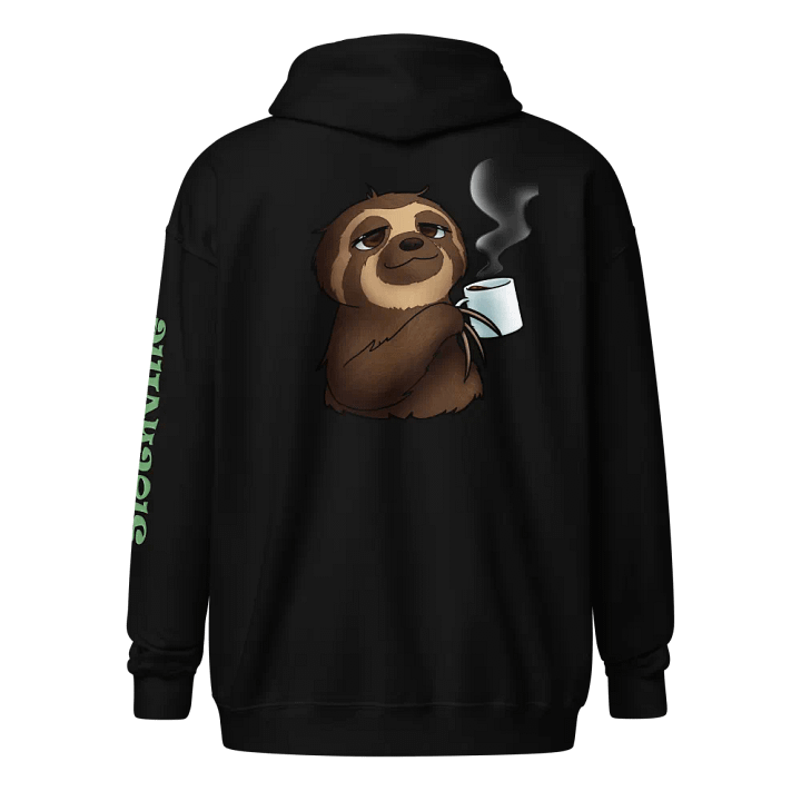 Sloth Mug Zip Hoodie product image (1)