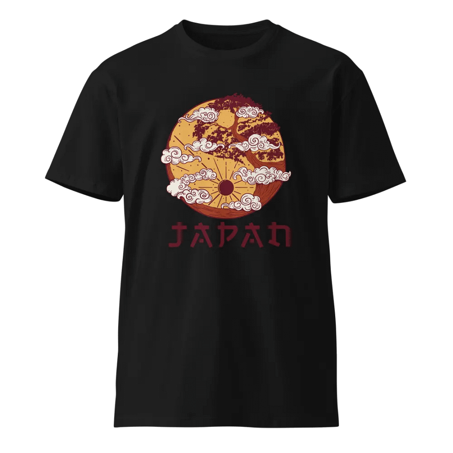 Japanese Swirl Unisex T-Shirt product image (1)