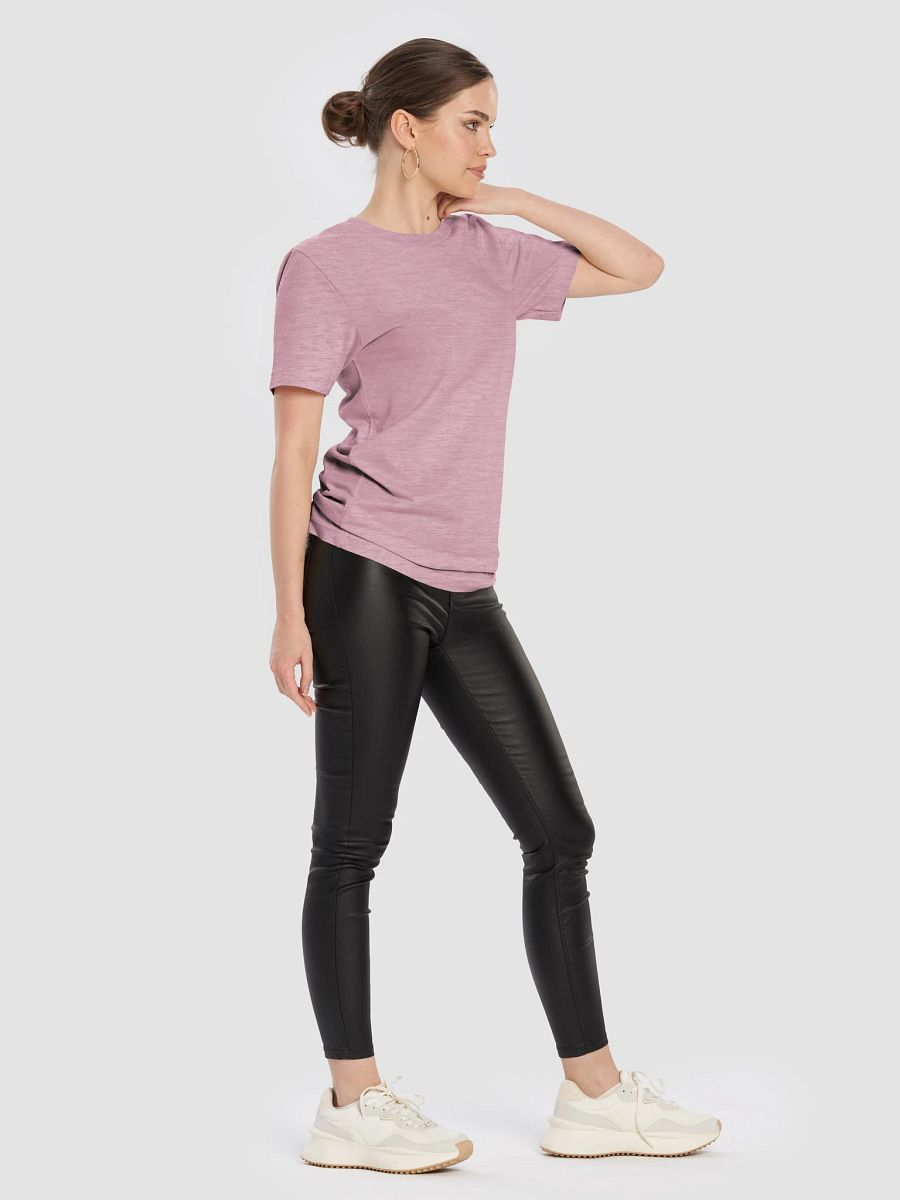 Plain Color Heather Orchid T-Shirt product image (3)