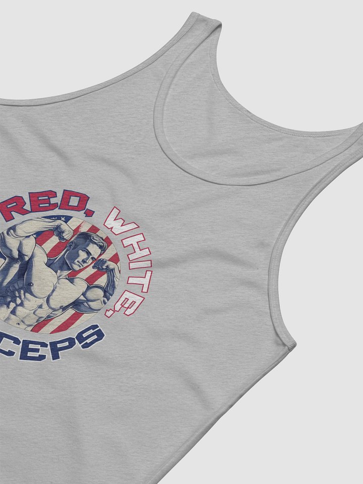 "Red, White, and Biceps"- Men's Tank product image (2)