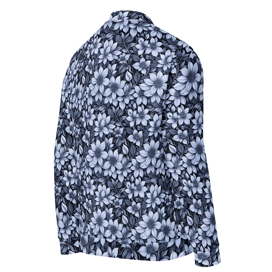 Indigo Flowers Bomber Jacket product image (4)