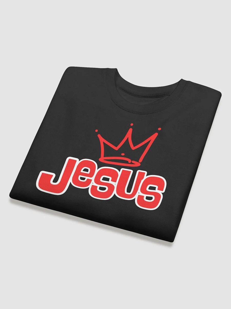 Abide In Him Christian Clothing - King Jesus Premium Sweatshirt product image (4)