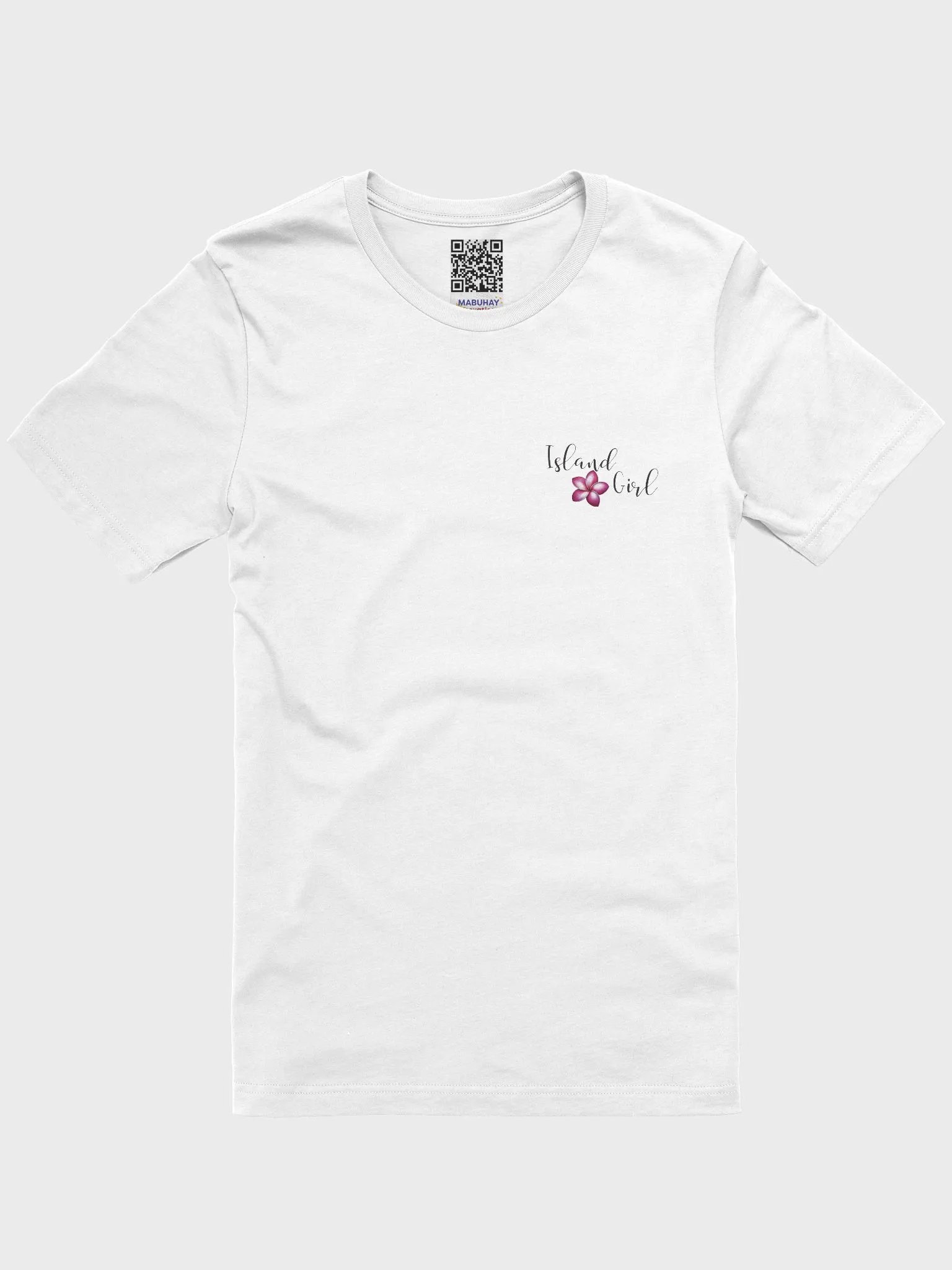 Island Girl Plumeria Paradise T-Shirt - Embrace Your Tropical Vacation Memories product image (2)