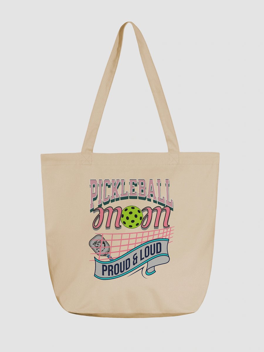 Pickleball Mom Proud And Loud Tote Bag product image (2)