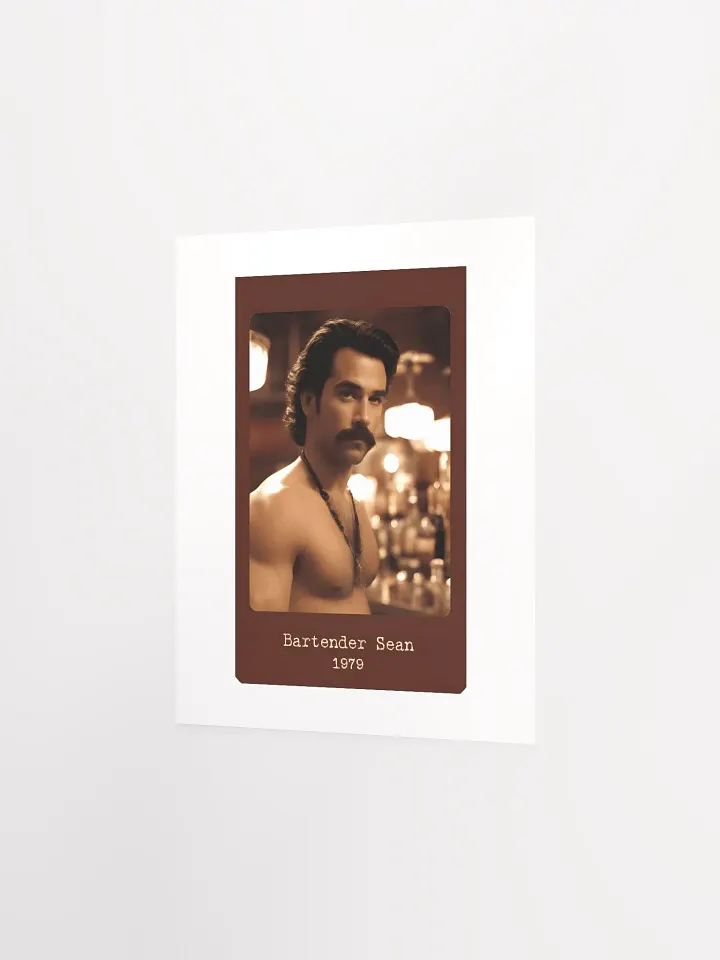 Bartender Sean 1979 - Print product image (2)