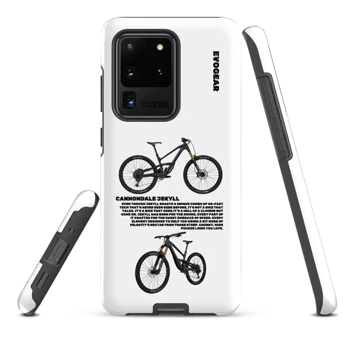 White Jekyll Samsung Case product image (2)