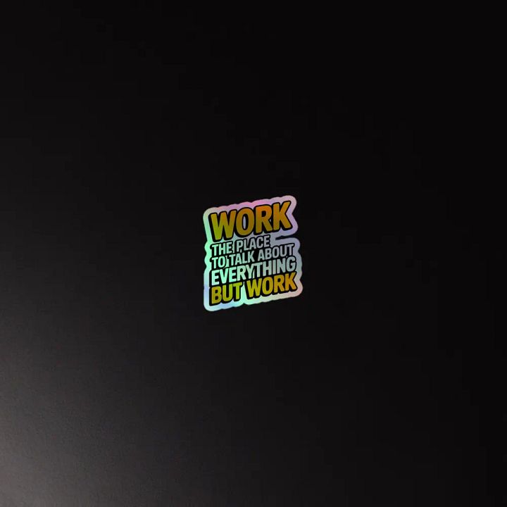 Workplace Rebellion Holographic Sticker Set product image (4)