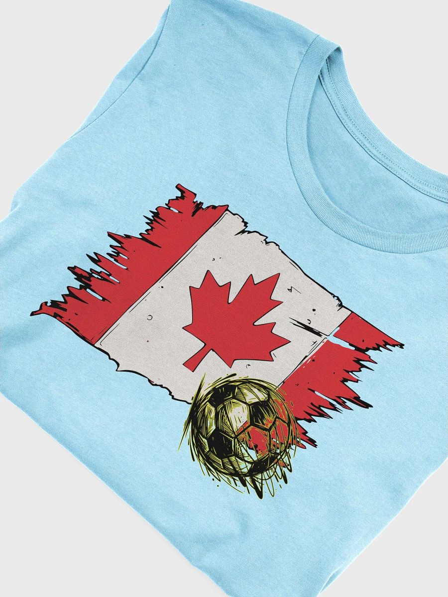 Canada Flag Soccer Football Iconic Comfort T-Shirt product image (3)