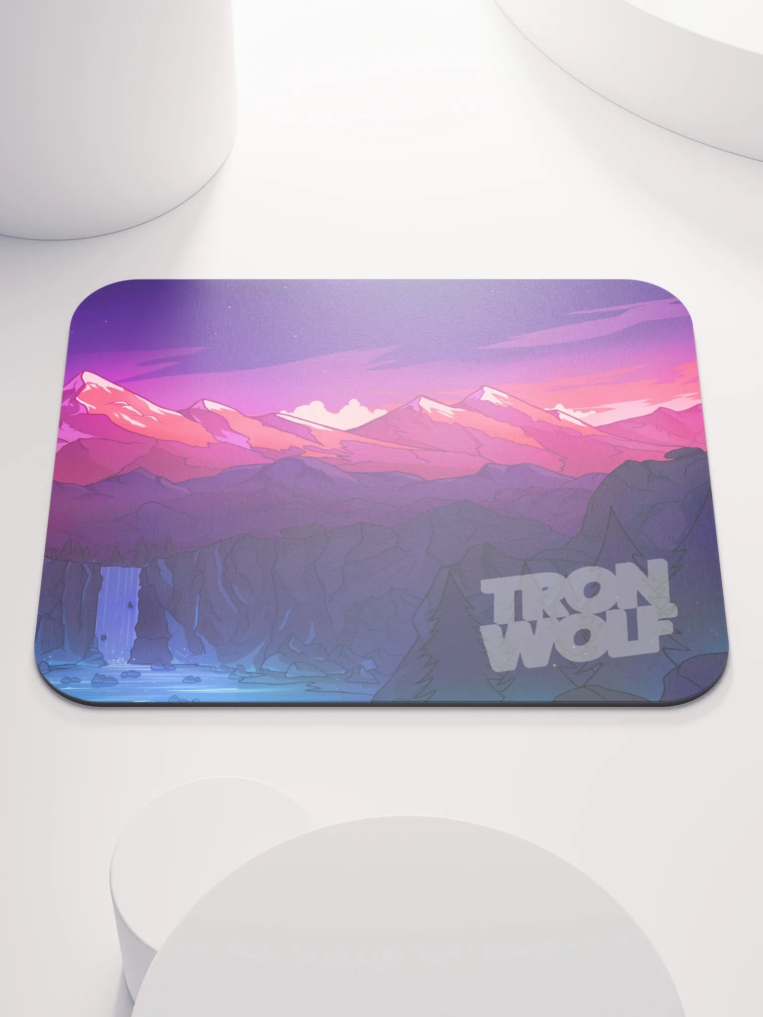 TronWolf X Tranquil Mousepad product image (1)