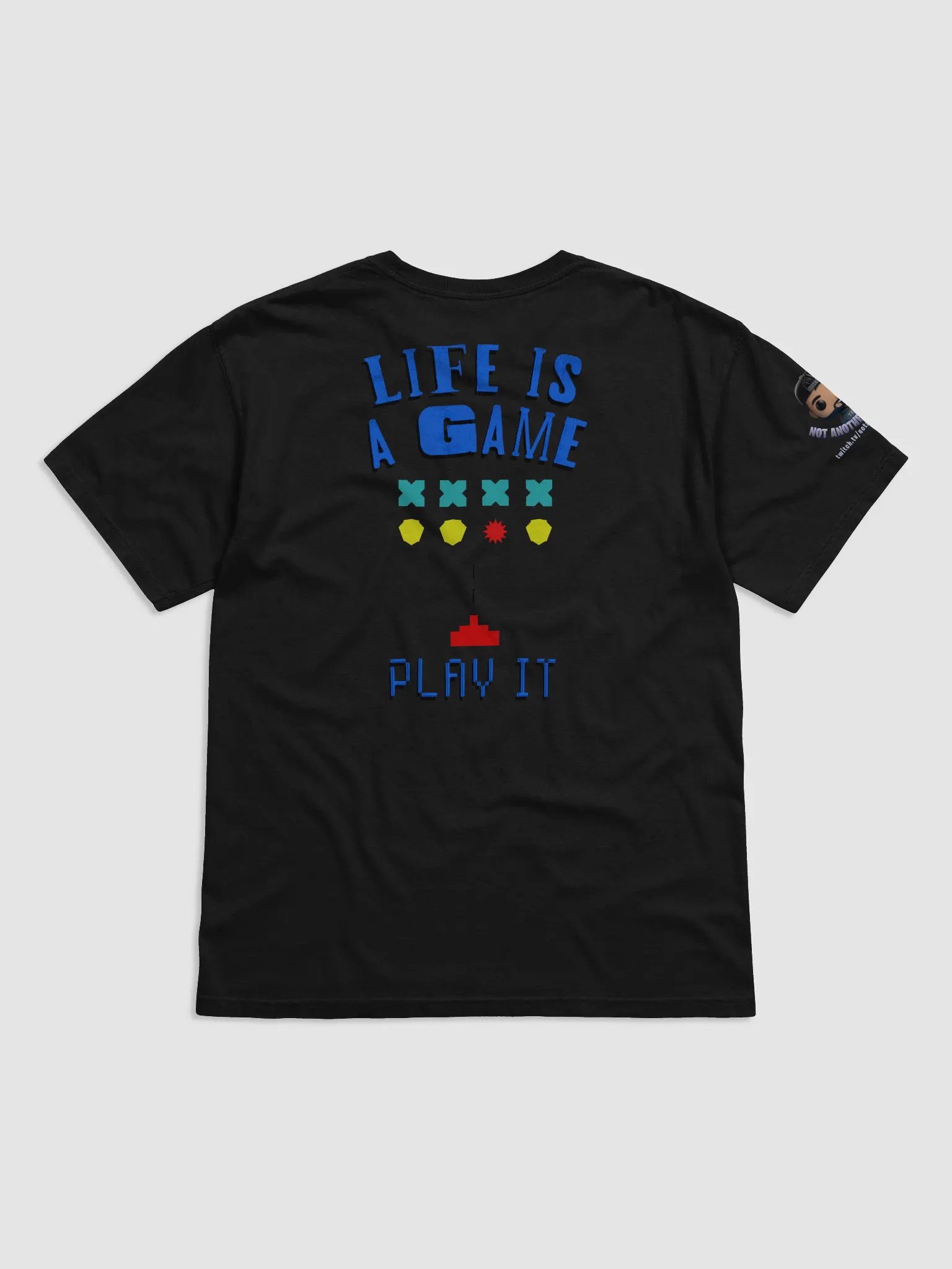 Life is a game - Heavy weight T product image (10)
