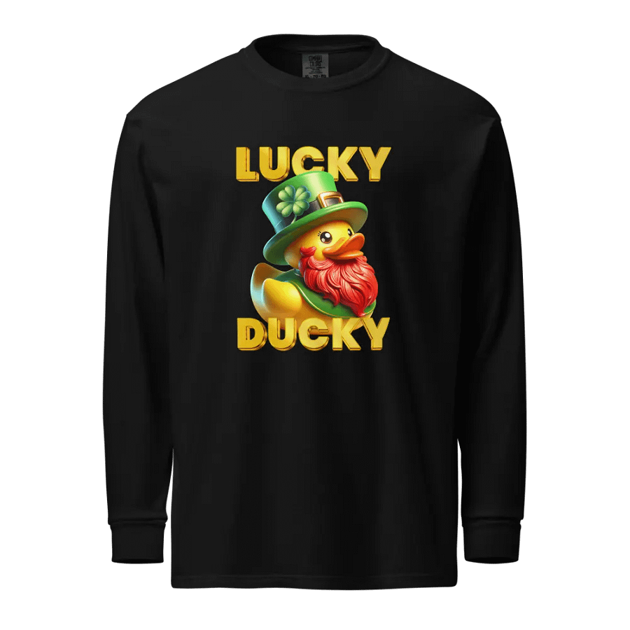 Lucky Ducky Vintage Long Sleeve Shirt product image (1)