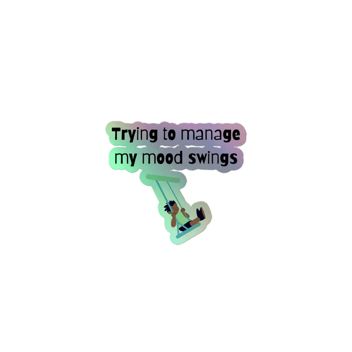 Swinging Fun Holographic Sticker Set product image (1)
