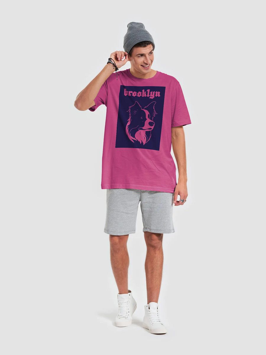 Brooklyn Border Collie Unisex Bella+Canvas Supersoft T-shirt product image (6)