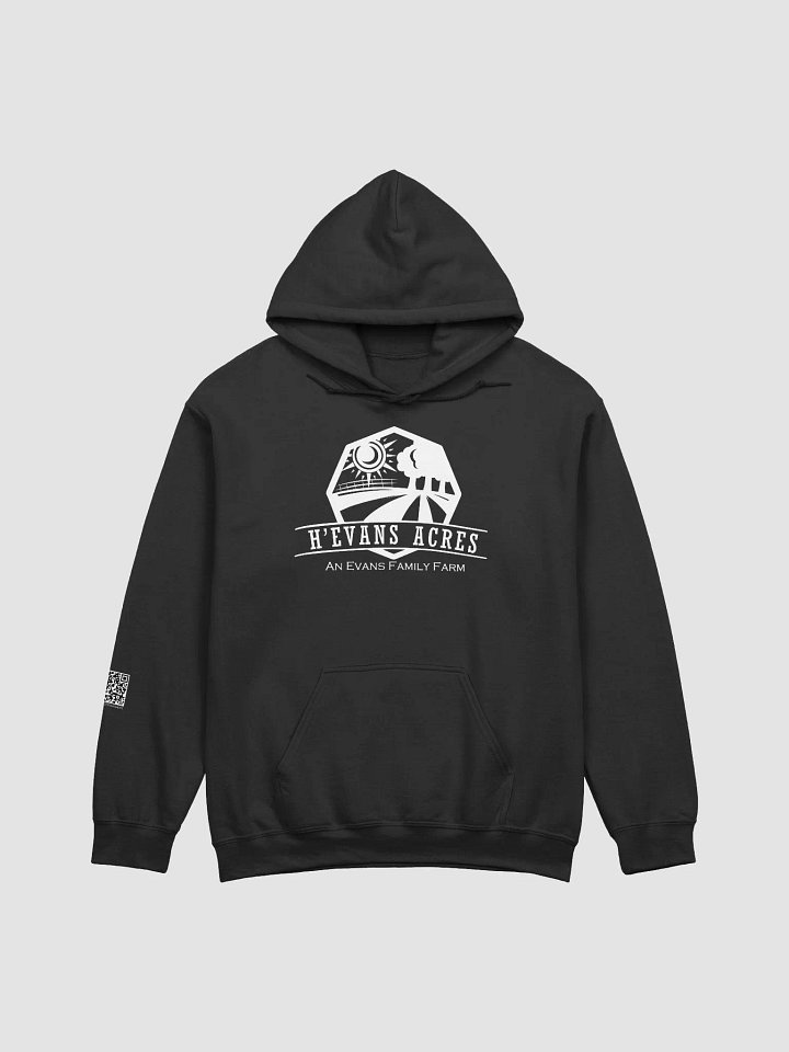 H'Evans Acres White Logo Hoodie (S-5XL) product image (1)
