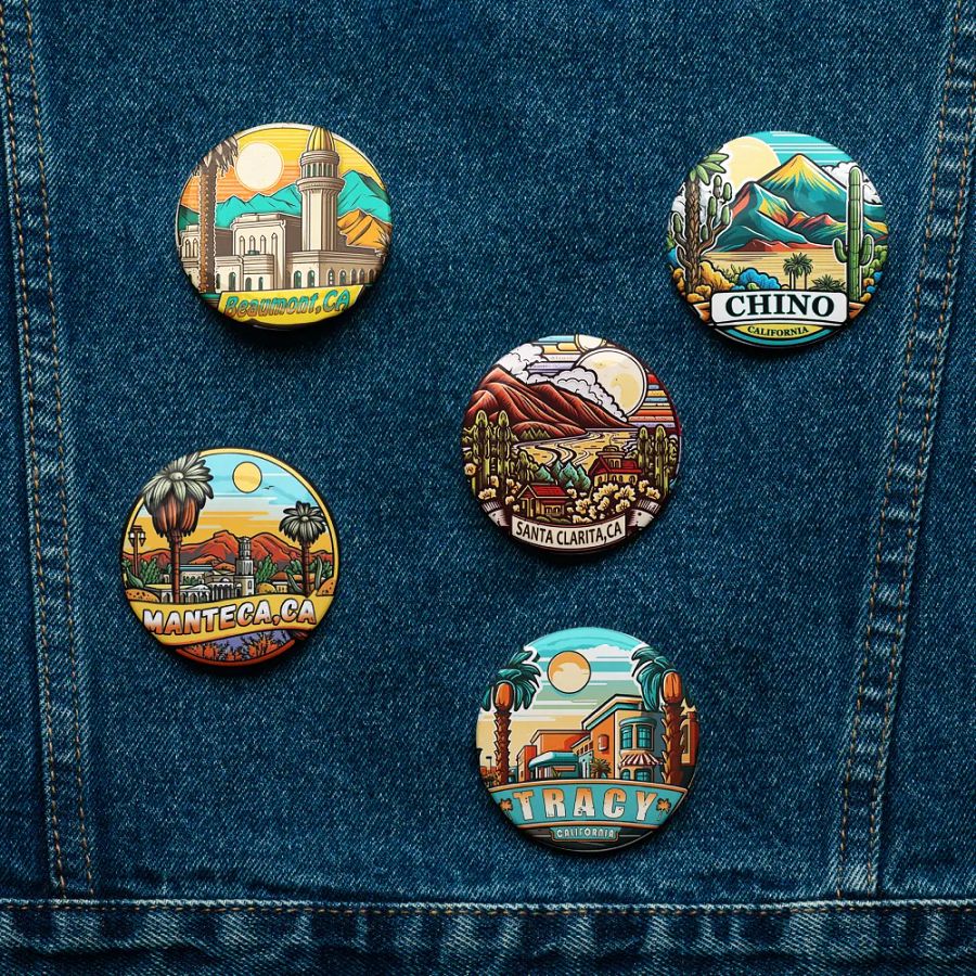 California's Hidden Gems - Set Of 5 Pins product image (11)