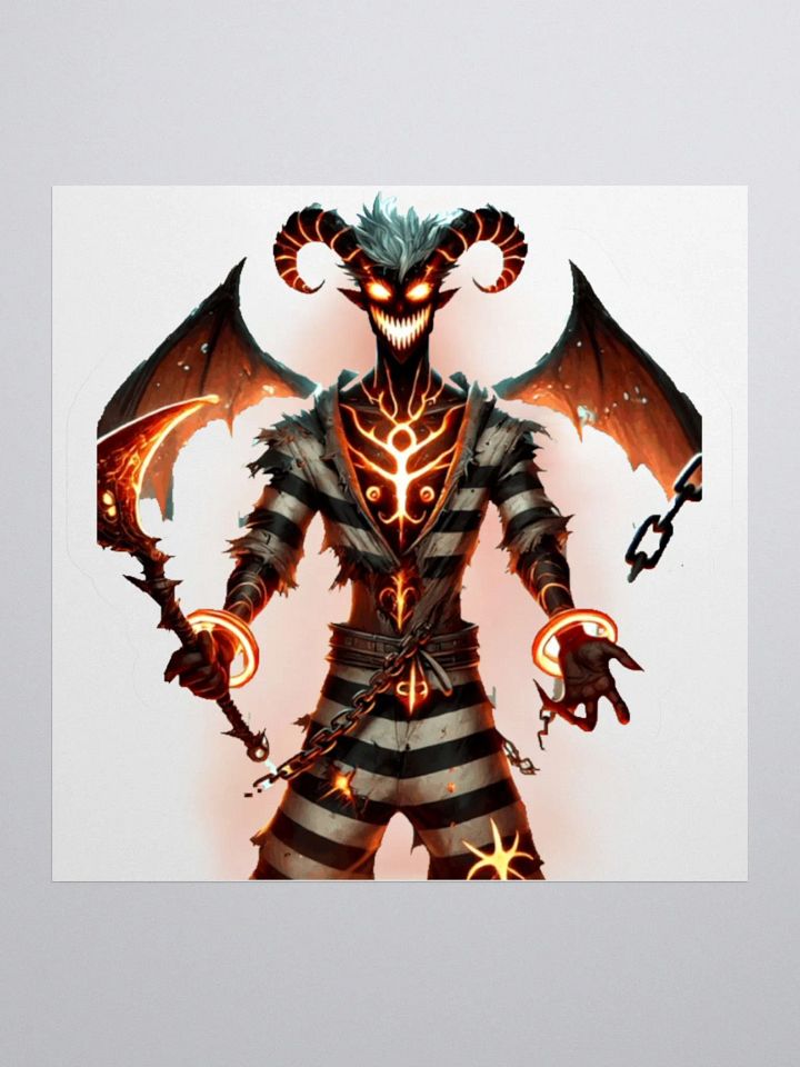 Kryme’s Infernal Vinyl Sticker 🔥💀 product image (1)